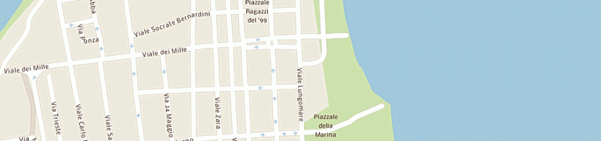 Mappa della impresa technobike srl a RAVENNA