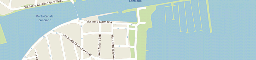 Mappa della impresa l'hemingway srl a RAVENNA
