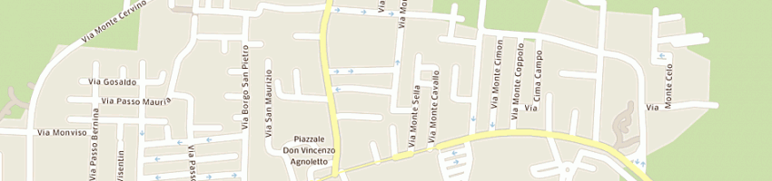Mappa della impresa partito democratico della sinistra pds a VENEZIA