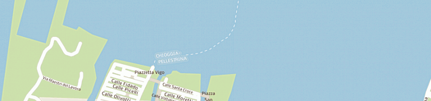 Mappa della impresa lagumar motori (snc) a CHIOGGIA