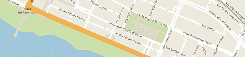 Mappa della impresa studio legale associato d'annibale - polisetti a ROMA
