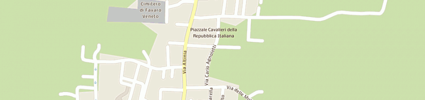 Mappa della impresa mcr snc di zorzetto silvano e c a VENEZIA