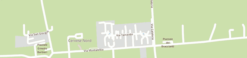 Mappa della impresa lavanderia pulilampo srl a CESENA