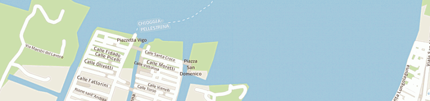 Mappa della impresa essebi distribuzione di siviero gianpaolo e c sas a CHIOGGIA