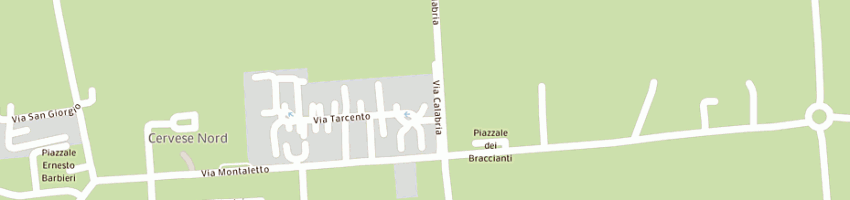 Mappa della impresa arredamenti s giorgio fratelli pavolucci (snc) a CESENA