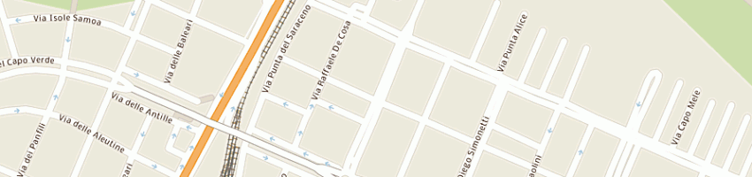 Mappa della impresa ansini alessandro a ROMA
