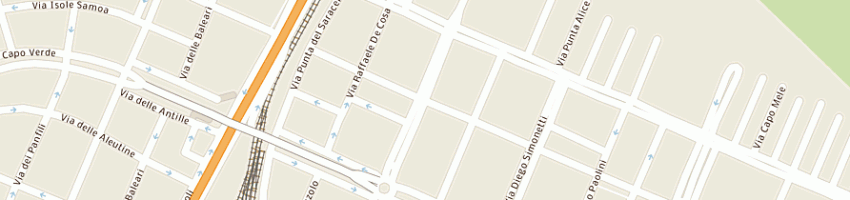 Mappa della impresa d'antonio domenico a ROMA