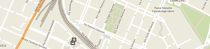 Mappa della impresa crs analisi srl a ROMA