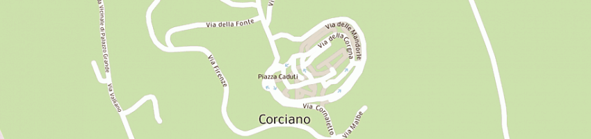 Mappa della impresa spurio passamonti francesco a CORCIANO