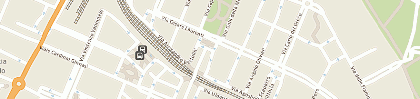 Mappa della impresa primaverde srl a ROMA