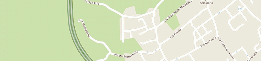 Mappa della impresa vincenzi manuele a TREVISO
