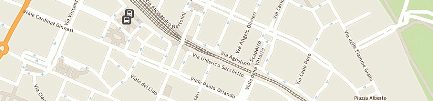 Mappa della impresa centro fisiokinesiteratico le colonne srl a ROMA