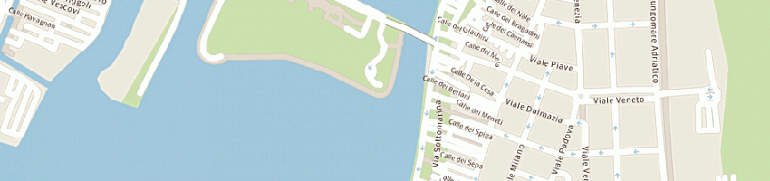 Mappa della impresa boscarato benito a CHIOGGIA