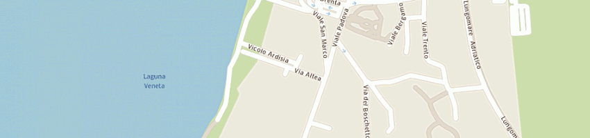Mappa della impresa carpenteria clodiense (snc) a CHIOGGIA