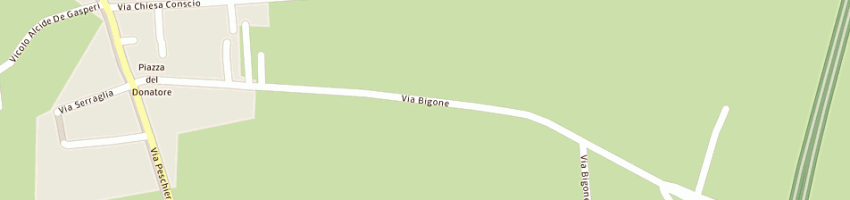 Mappa della impresa pizzeria tiki taki a CASALE SUL SILE