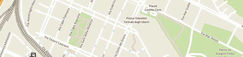 Mappa della impresa di carlo romolo a ROMA