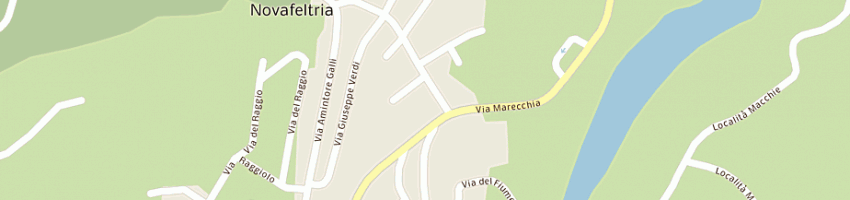 Mappa della impresa zazzeroni enzo a NOVAFELTRIA