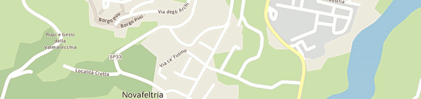 Mappa della impresa minimarket di balducci stefano e c sas a TALAMELLO