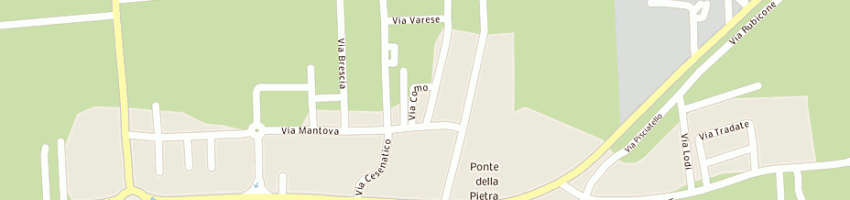 Mappa della impresa filatelia iamello di iamello antonio a CESENA
