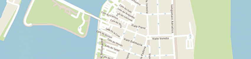 Mappa della impresa bar ardesia a CHIOGGIA