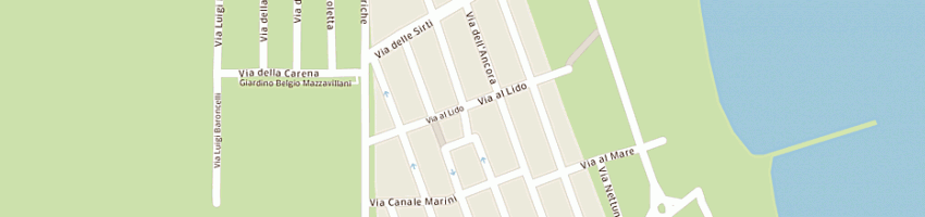 Mappa della impresa iva parrucchiera a RAVENNA