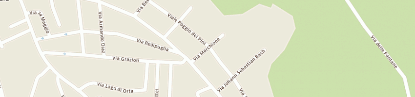Mappa della impresa circolo ippico marchione a ANGUILLARA SABAZIA