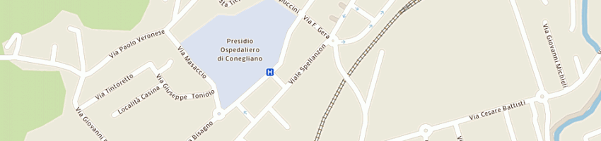 Mappa della impresa associazione dama castellana a CONEGLIANO