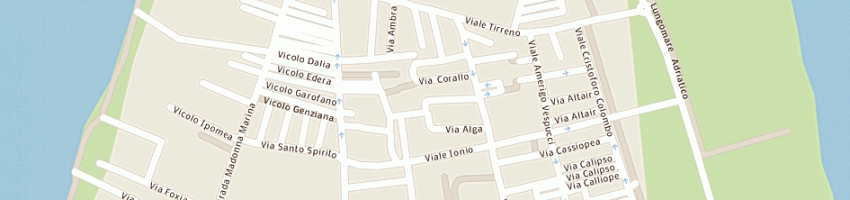 Mappa della impresa naccari gianluca a CHIOGGIA