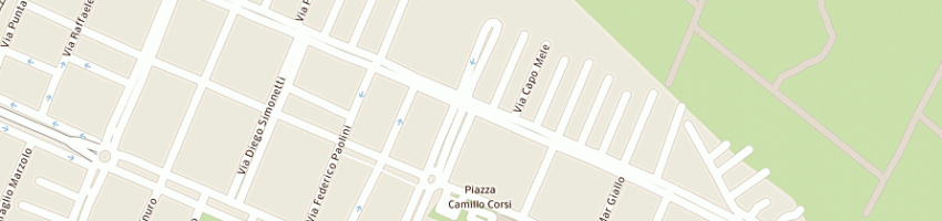 Mappa della impresa mareg 94 sas di di marco franco e c a ROMA