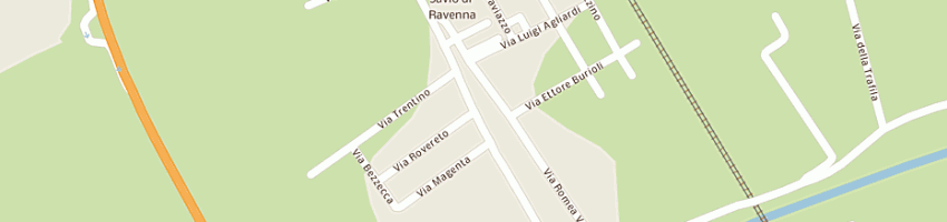 Mappa della impresa grammatica adriano a RAVENNA