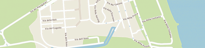 Mappa della impresa orioli sergio a RAVENNA