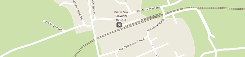 Mappa della impresa micheli snc di micheli mariano e micheli franco a ANGUILLARA SABAZIA
