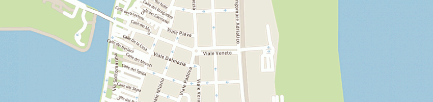 Mappa della impresa cartolibreria vespucci a CHIOGGIA