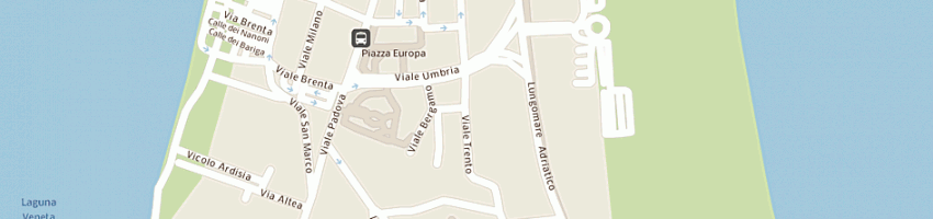 Mappa della impresa albergo jonni a CHIOGGIA
