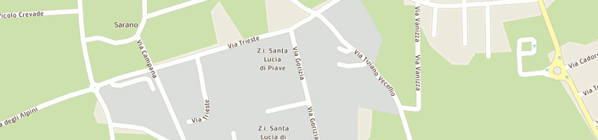 Mappa della impresa cmd di dal pos loris a SANTA LUCIA DI PIAVE