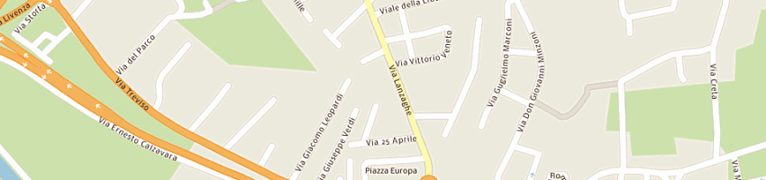 Mappa della impresa scomparin marco a SILEA