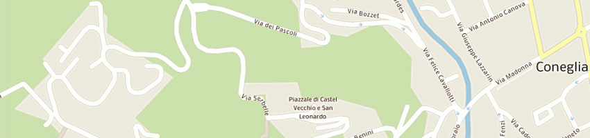 Mappa della impresa sedat due (sas) a CONEGLIANO