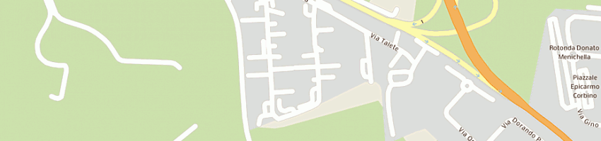 Mappa della impresa buratti dino e figli snc a CESENA