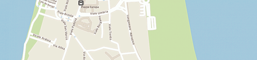 Mappa della impresa minerva srl a CHIOGGIA