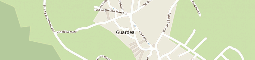 Mappa della impresa muzi costantino a GUARDEA