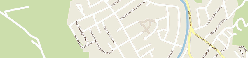 Mappa della impresa pizzinato umberto a CONEGLIANO