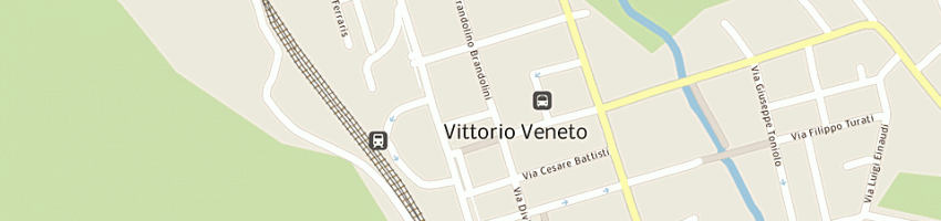 Mappa della impresa banca intesa spa a VITTORIO VENETO