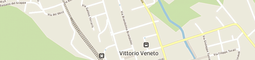 Mappa della impresa de stefani avv alcide e avv alberto a VITTORIO VENETO