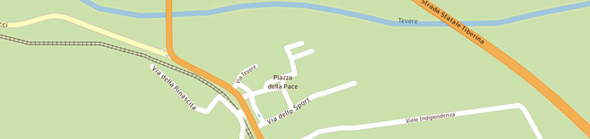 Mappa della impresa pauselli eugenio a UMBERTIDE