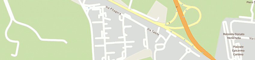 Mappa della impresa comitel srl a CESENA