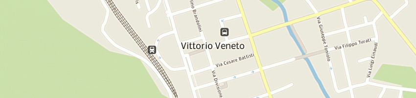 Mappa della impresa tabaccheria al quadrilatero di perin paolo a VITTORIO VENETO