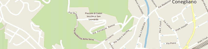 Mappa della impresa dal vera michele a CONEGLIANO