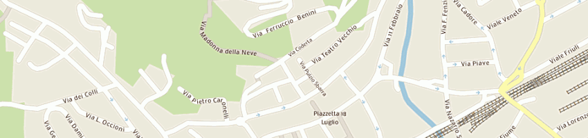 Mappa della impresa unicredit banca spa a CONEGLIANO