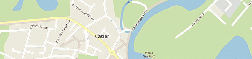 Mappa della impresa canal fabrizio a CASIER