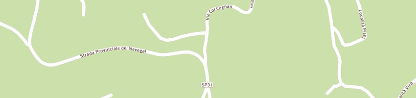 Mappa della impresa de pra rosa nilla a PONTE NELLE ALPI